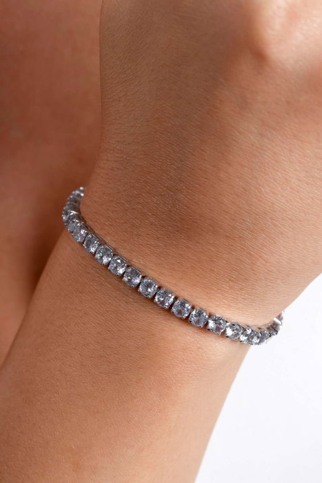 Heliophilia Silver Pulsera de Metal Multicolor BJELK2515G